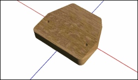 Base Plate Oak for Kitchen Cupboards